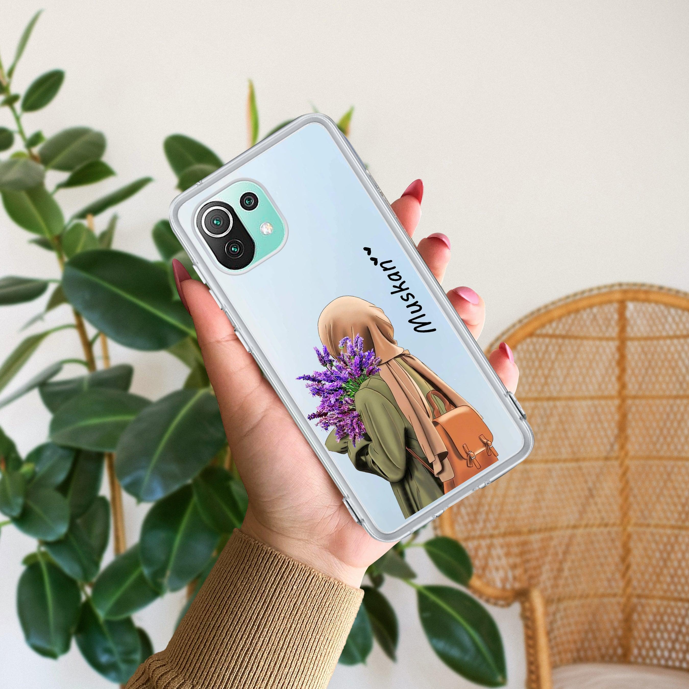 Personalized Hijab Girl Transparent Silicon Case For Redmi/Xiaomi - ShopOnCliQ