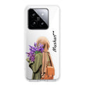 Personalized Hijab Girl Transparent Silicon Case For Xiaomi 14 5G