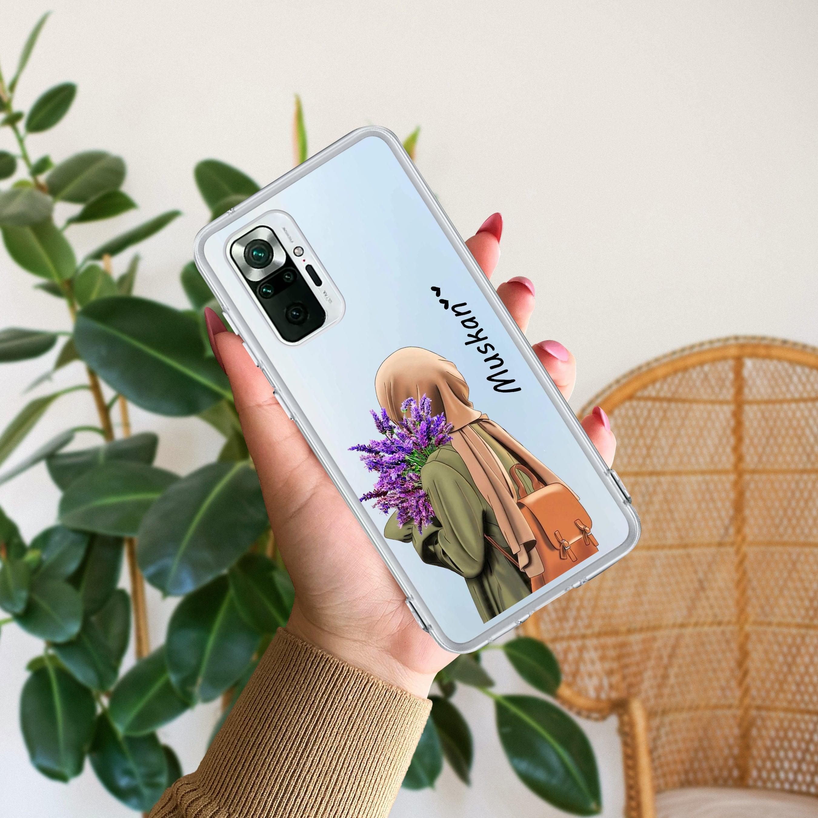 Personalized Hijab Girl Transparent Silicon Case For Redmi/Xiaomi - ShopOnCliQ