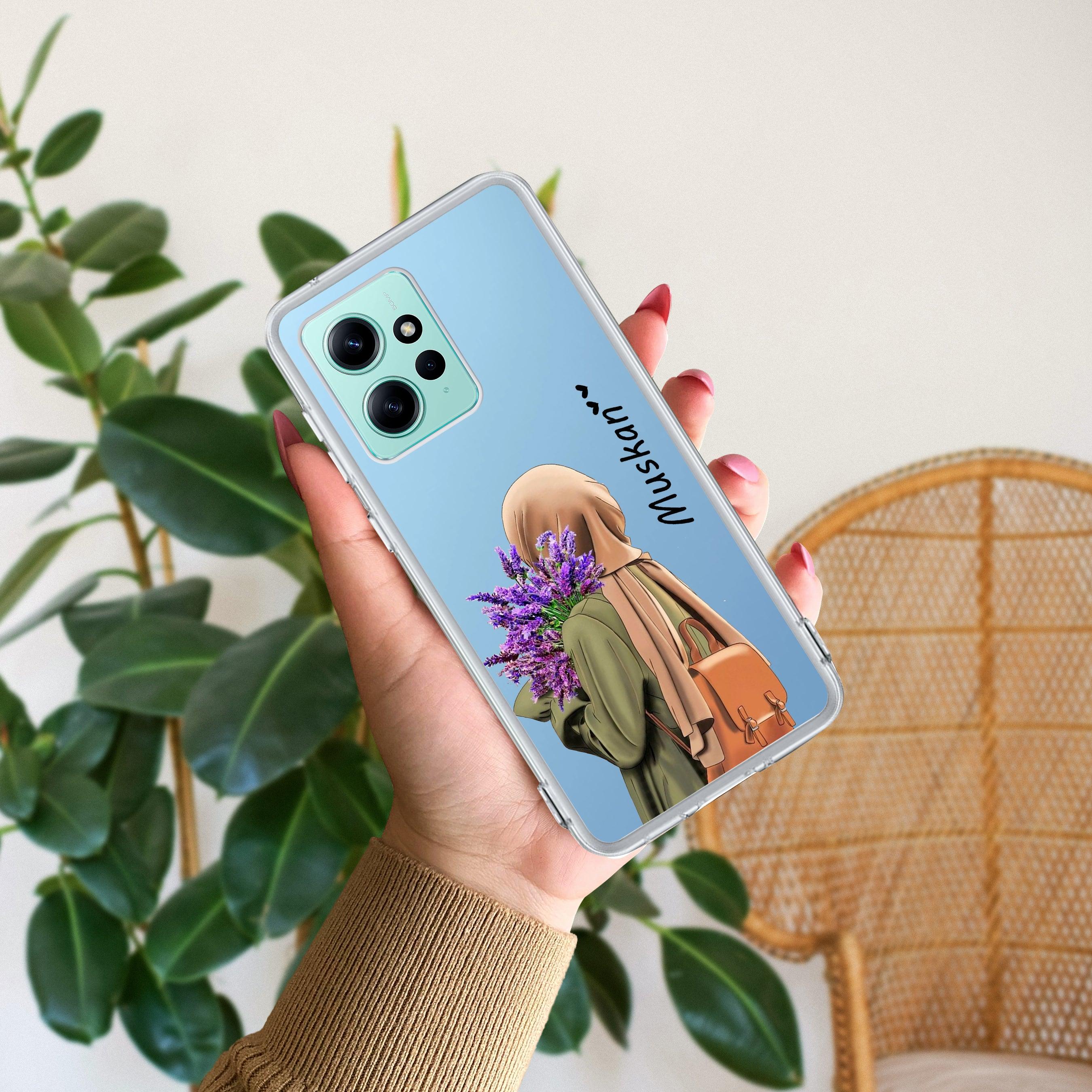 Personalized Hijab Girl Transparent Silicon Case For Redmi/Xiaomi - ShopOnCliQ