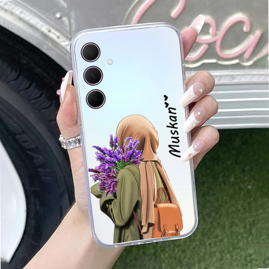 Personalized Hijab Girl Transparent Silicon Case For Samsung ShopOnCliQ