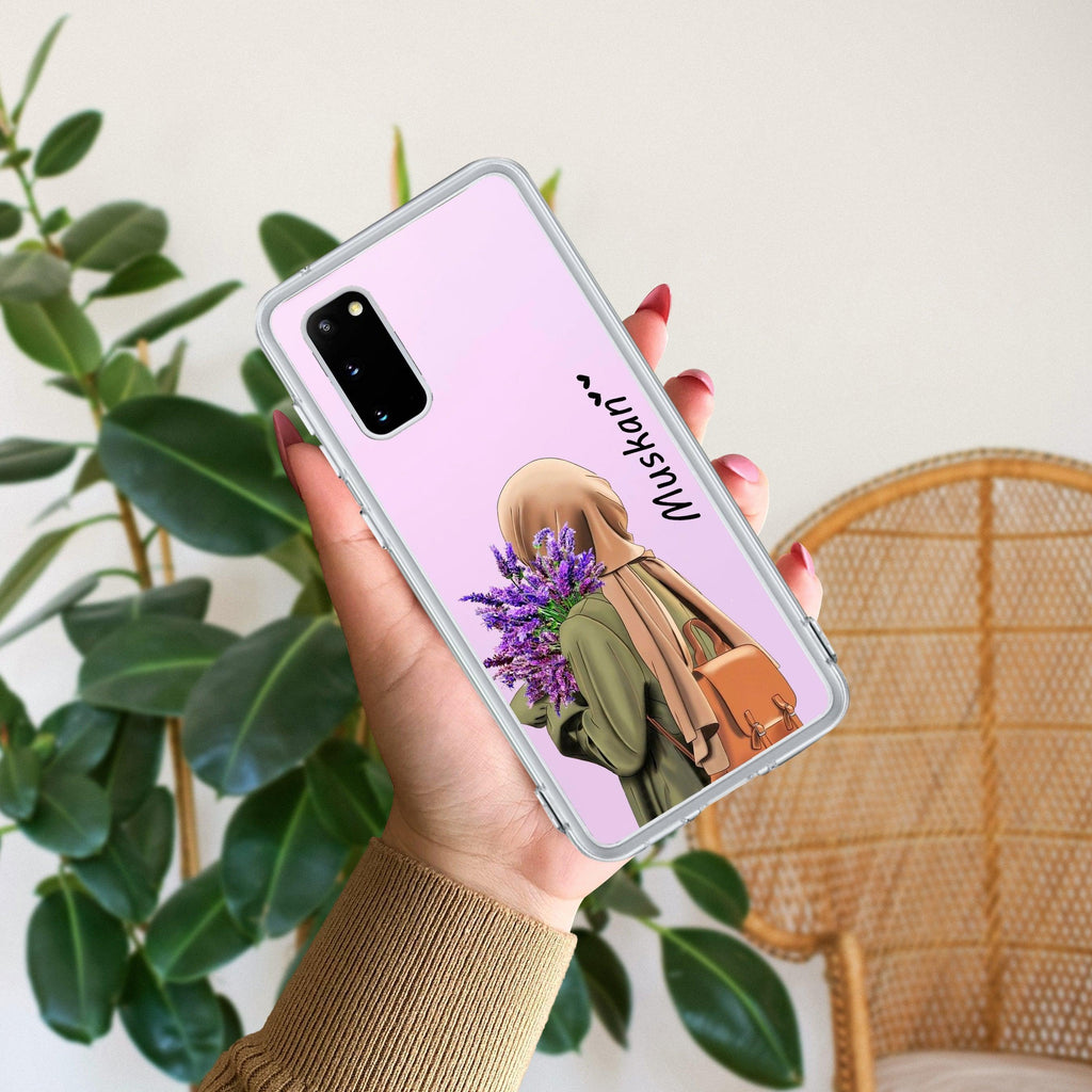 Personalized Hijab Girl Anti Yellow Case For Samsung Galaxy S20 FE