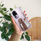 Personalized Hijab Girl Transparent Silicon Case V2 For Oppo Reno 8T 5G