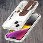 Personalized Hijab Girl Transparent Silicon Case V2 For Oppo Reno 12 Pro 5G
