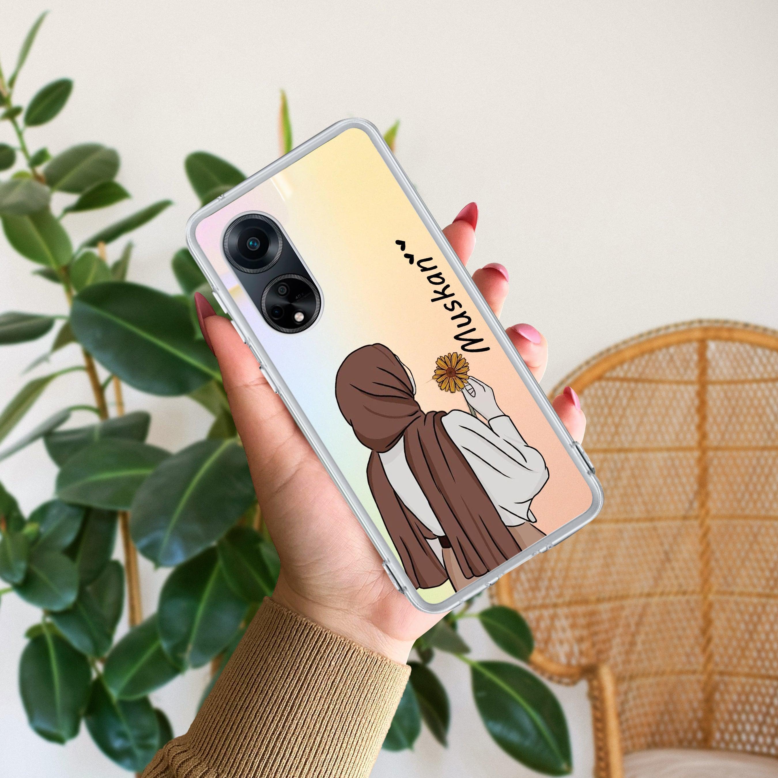 Personalized Hijab Girl Anti Yellow Case V2 For Oppo Reno 8T 5G