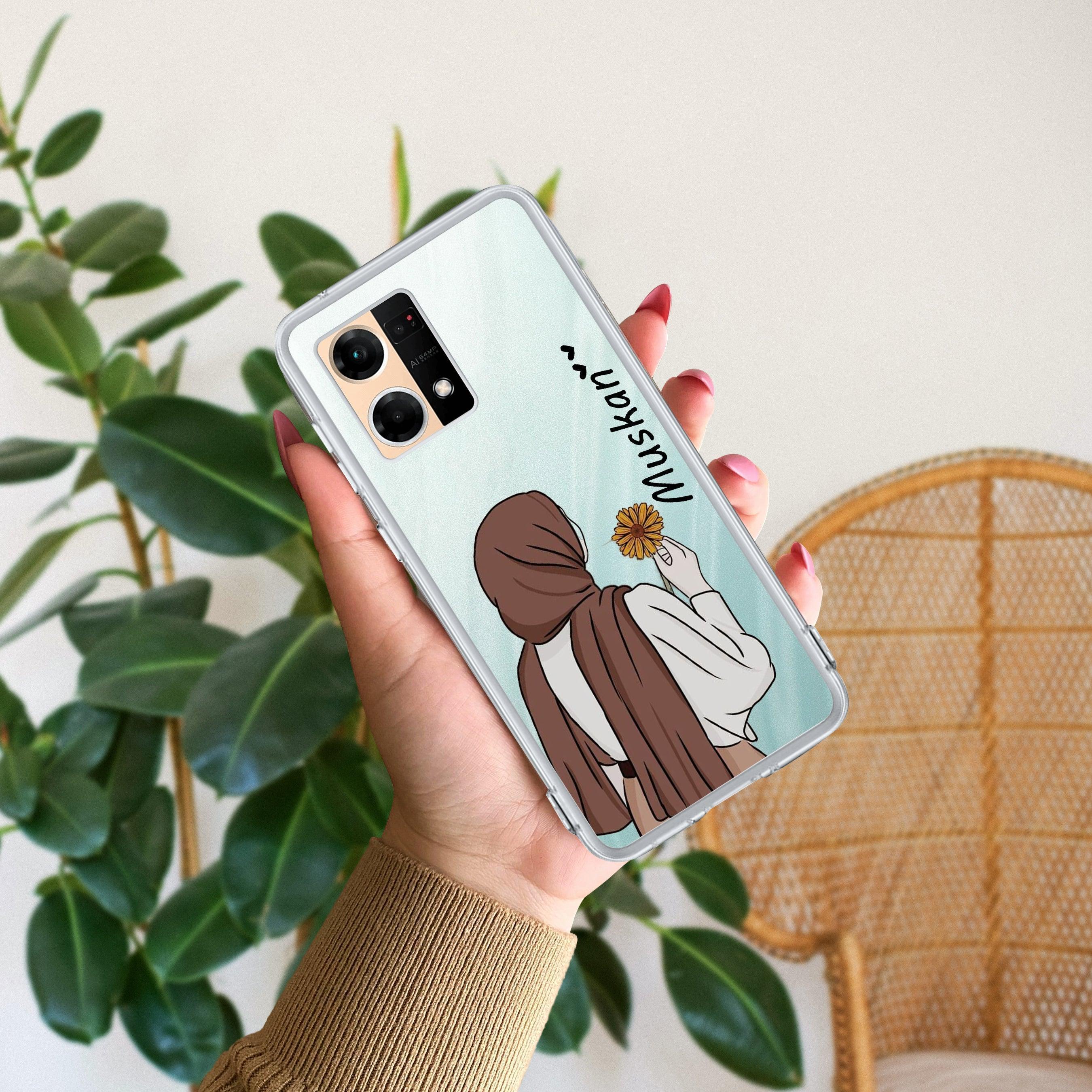 Personalized Hijab Girl Anti Yellow Case V2 For Oppo F21 Pro (4G)