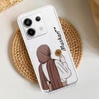 Personalized Hijab Girl Transparent Silicon Case V2 For Redmi/Xiaomi - ShopOnCliQ