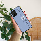 Personalized Initials Azure Glossy Metal Case Cover For Motorola - ShopOnCliQ