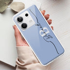 Personalized Initials Azure Silicon Case For Redmi/Xiaomi - ShopOnCliQ