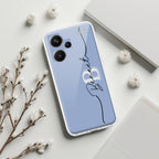Personalized Initials Azure Silicon Case For Redmi/Xiaomi - ShopOnCliQ