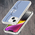 Personalized Initials Azure Silicon Case For Nothing Phone 2