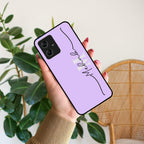 Personalized Initials Lavender Glossy Metal Case Cover For Motorola - ShopOnCliQ
