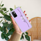Personalized Initials Lavender Silicon Case For Xiaomi 12 Pro 5G