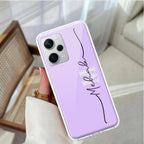 Personalized Initials Lavender Silicon Case For Redmi/Xiaomi - ShopOnCliQ
