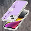 Personalized Initials Lavender Silicon Case For Nothing Phone 2
