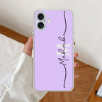 Personalized Initials Lavender Silicon Case For Google Pixel 10 Pro