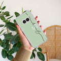 Personalized Initials Mint Green Silicon Case For Nothing - ShopOnCliQ