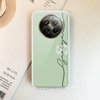 Personalized Initials Mint Green Silicon Case For Realme 9 Pro Plus 5G / Realme Narzo 50 Pro (5G) / Realme 9 4G
