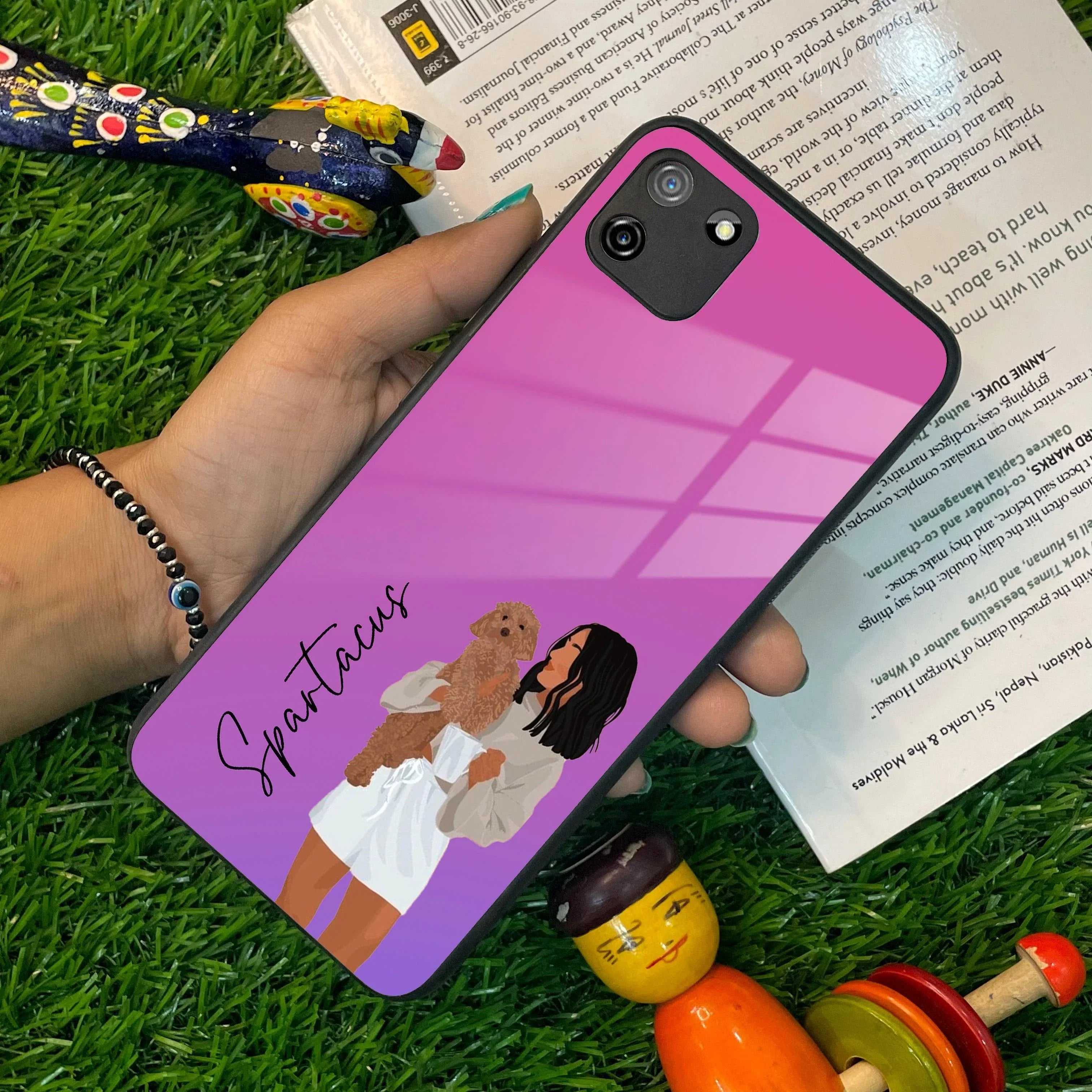 Customize Pet Name Glass Case For Realme/Narzo - ShopOnCliQ
