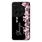 Pink Floral Customize Metal Case Cover For Oneplus - ShopOnCliQ
