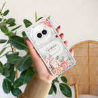 Pink Floral Transparent Silicon Case For Nothing - ShopOnCliQ