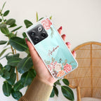 Pink Floral Anti Yellow Case For OnePlus 10T 5G