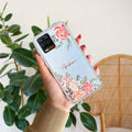 Pink Floral Anti Yelllow Case For Realme 8 4G / Realme 8 Pro