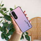 Pink Gradient Glass Case Cover For OnePlus - ShopOnCliQ