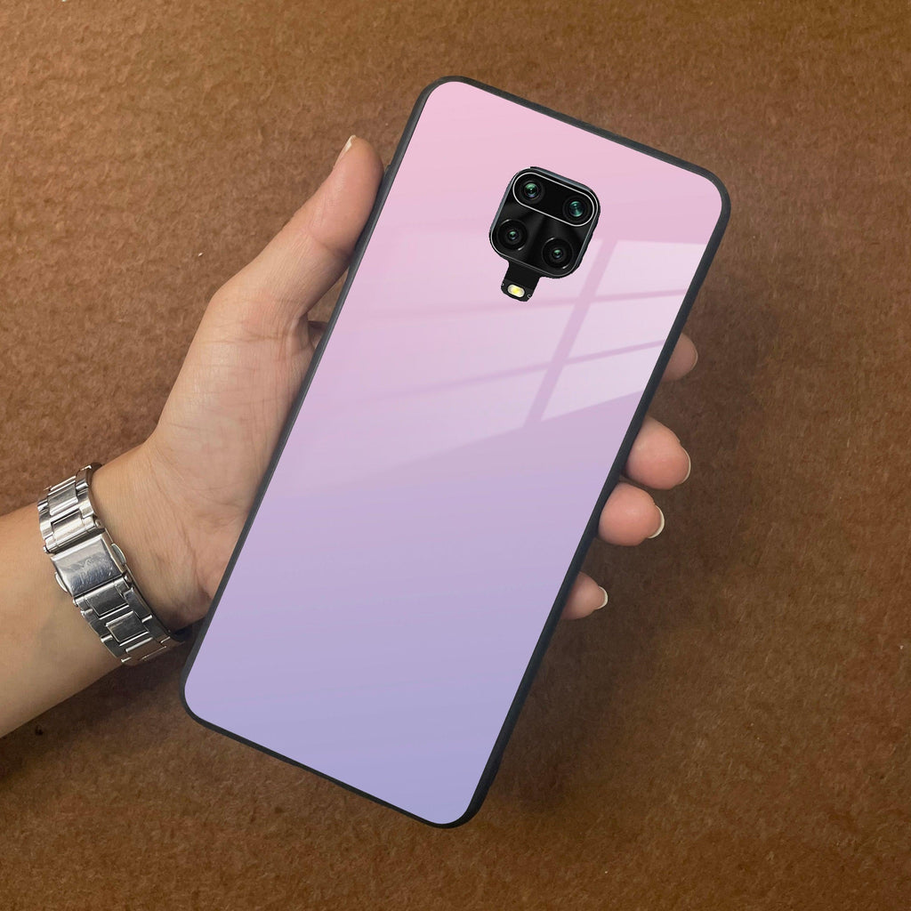 Pink Gradient Glass Case Cover For Poco - ShopOnCliQ