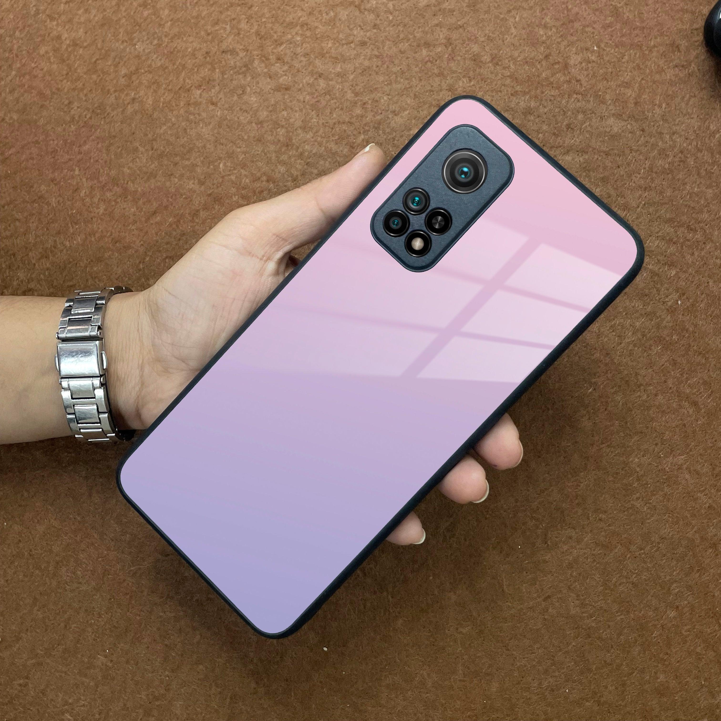 Pink Gradient Glass Case Cover For Redmi/Xiaomi - ShopOnCliQ