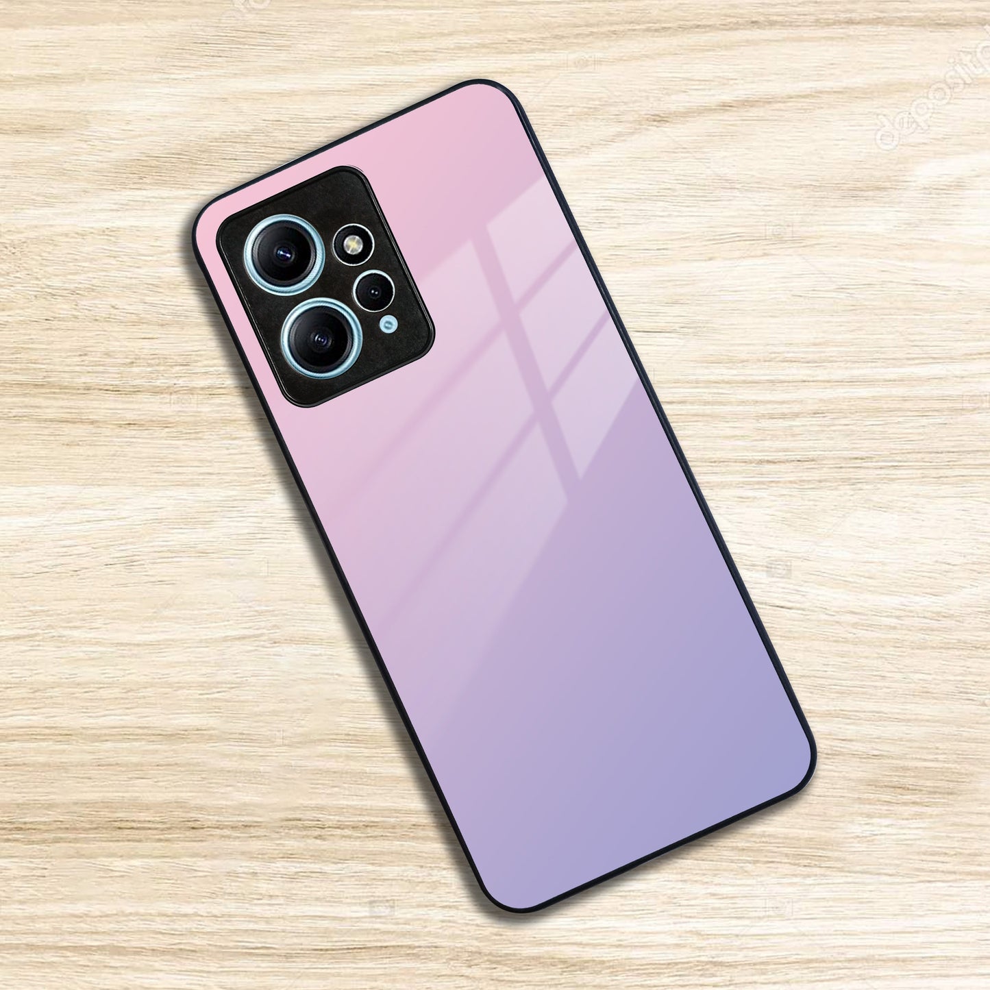 Pink Gradient Glass Case Cover For Redmi/Xiaomi ShopOnCliQ