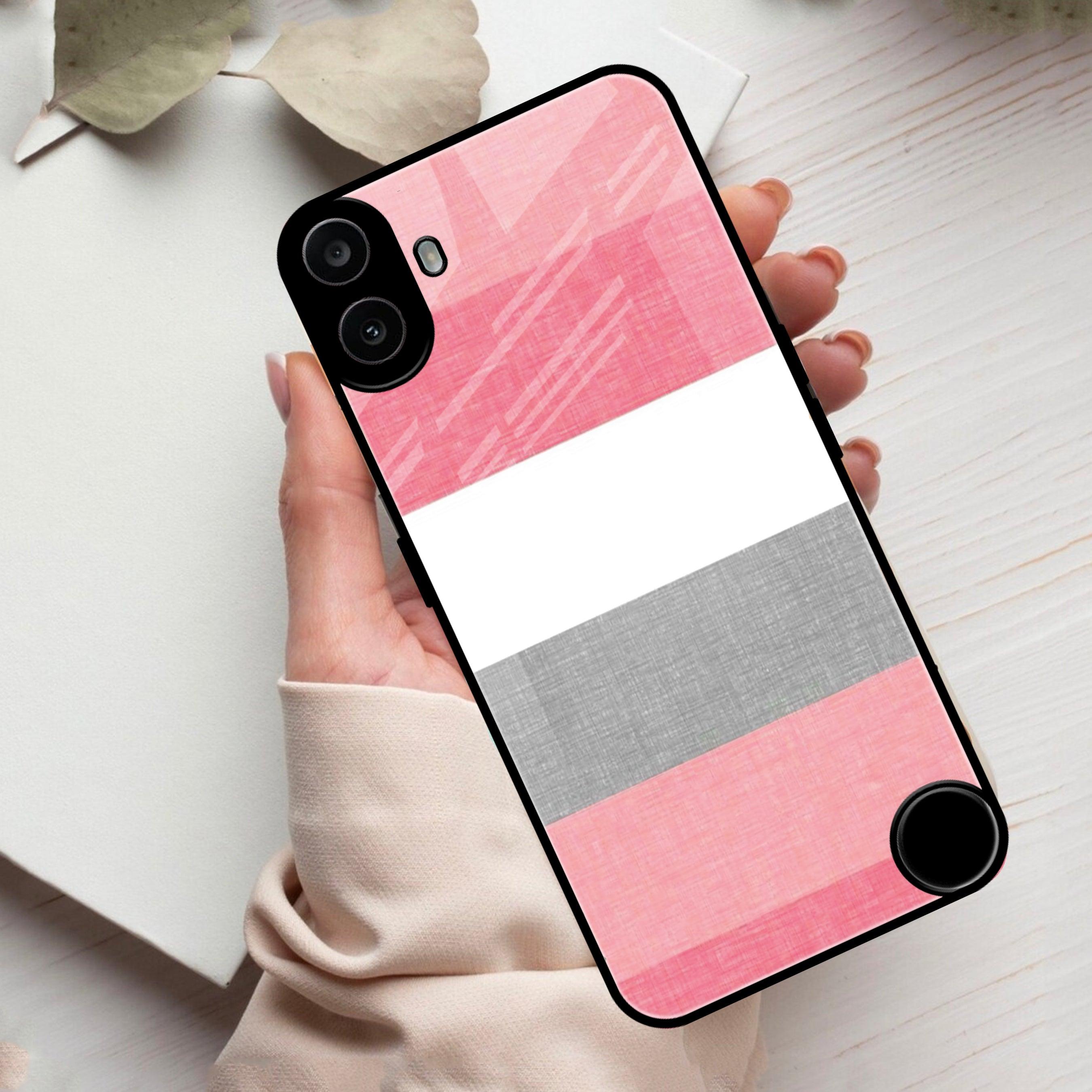 Pink Hues Harmony Glossy Metal Case Cover For Nothing - ShopOnCliQ