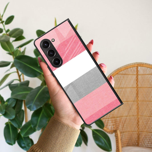 Pink Hues Harmony Glossy Metal Case Cover For Samsung