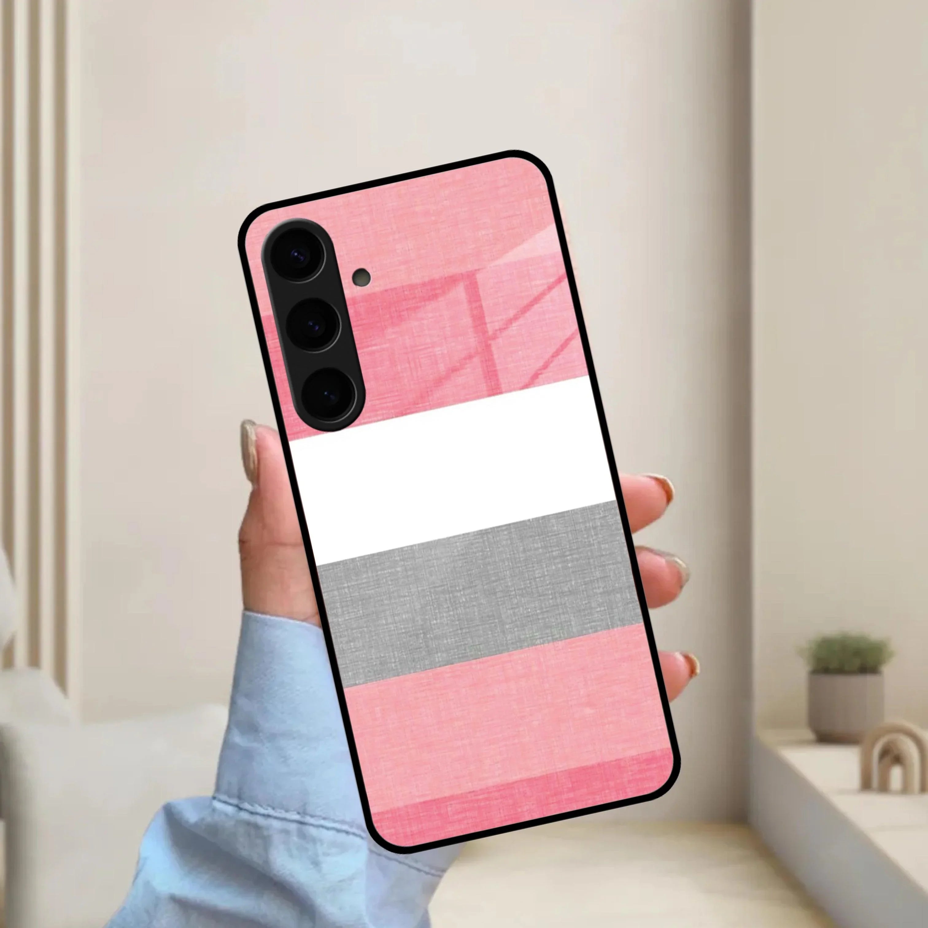 Pink Hues Harmony Glossy Metal Case Cover For Samsung - ShopOnCliQ