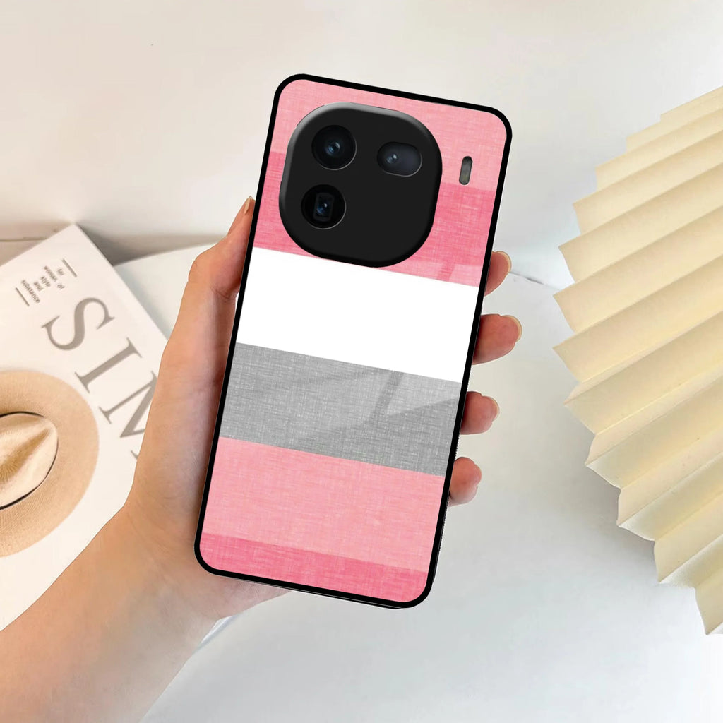 Pink Hues Harmony Glossy Metal Case Cover For Vivo - ShopOnCliQ