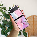 Pink Marble Glossy Metal Case Cover For Samsung - ShopOnCliQ