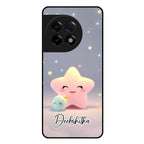 Pink Star Glossy Metal Case Cover For OnePlus - ShopOnCliQ