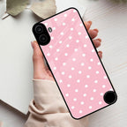 Pollaka Dot Glossy Metal Case Cover For Nothing - ShopOnCliQ