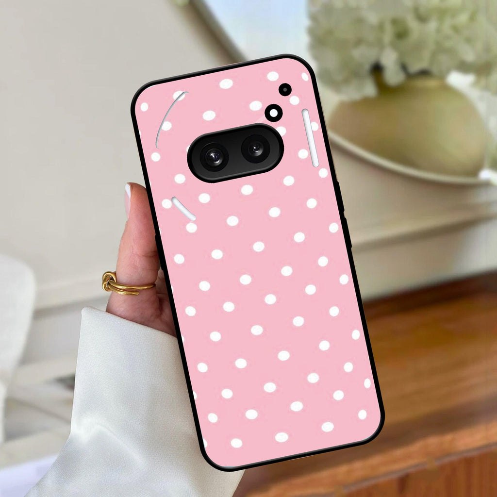 Pollaka Dot Glossy Metal Case Cover For Nothing - ShopOnCliQ