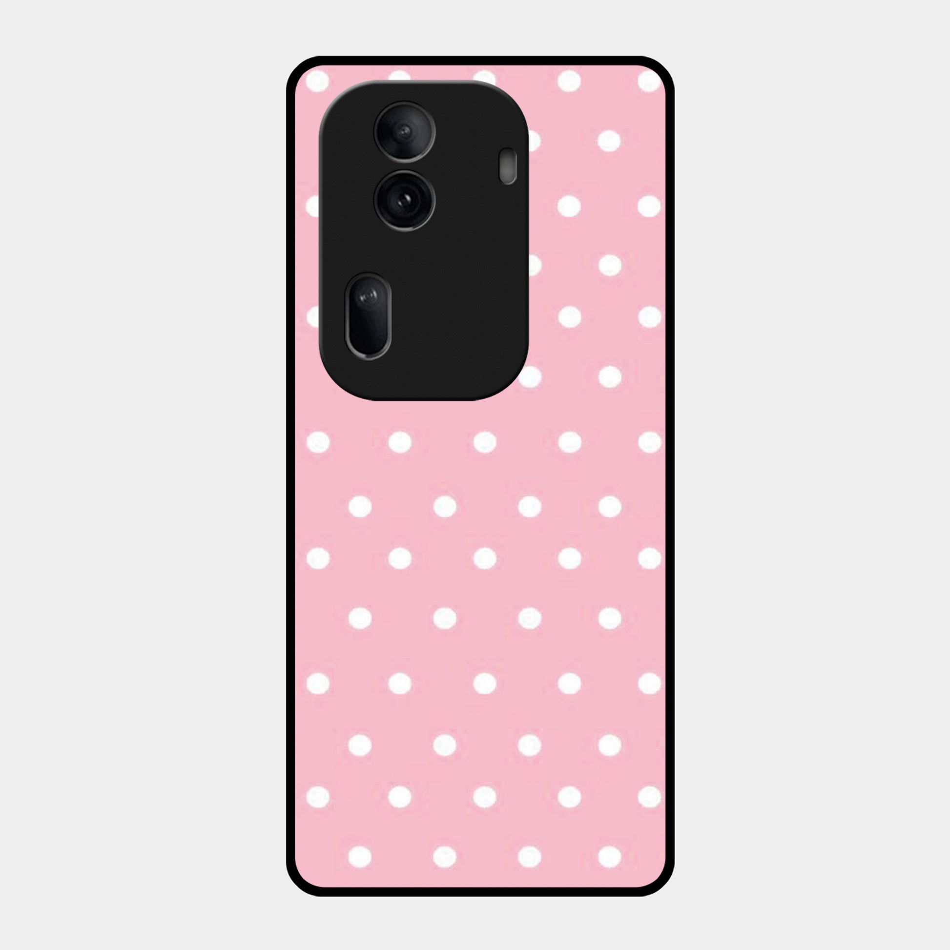 Pollaka Dot Glossy Metal Case Cover For Oppo - ShopOnCliQ