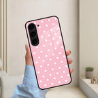 Pollaka Dot Glossy Metal Case Cover For Samsung - ShopOnCliQ