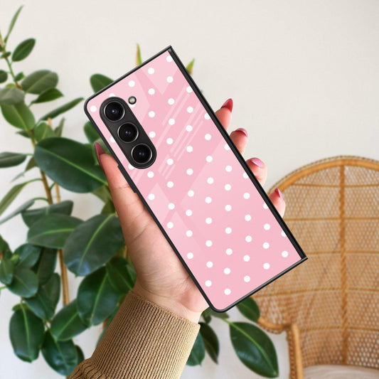 Pollaka Dot Glossy Metal Case Cover For Samsung
