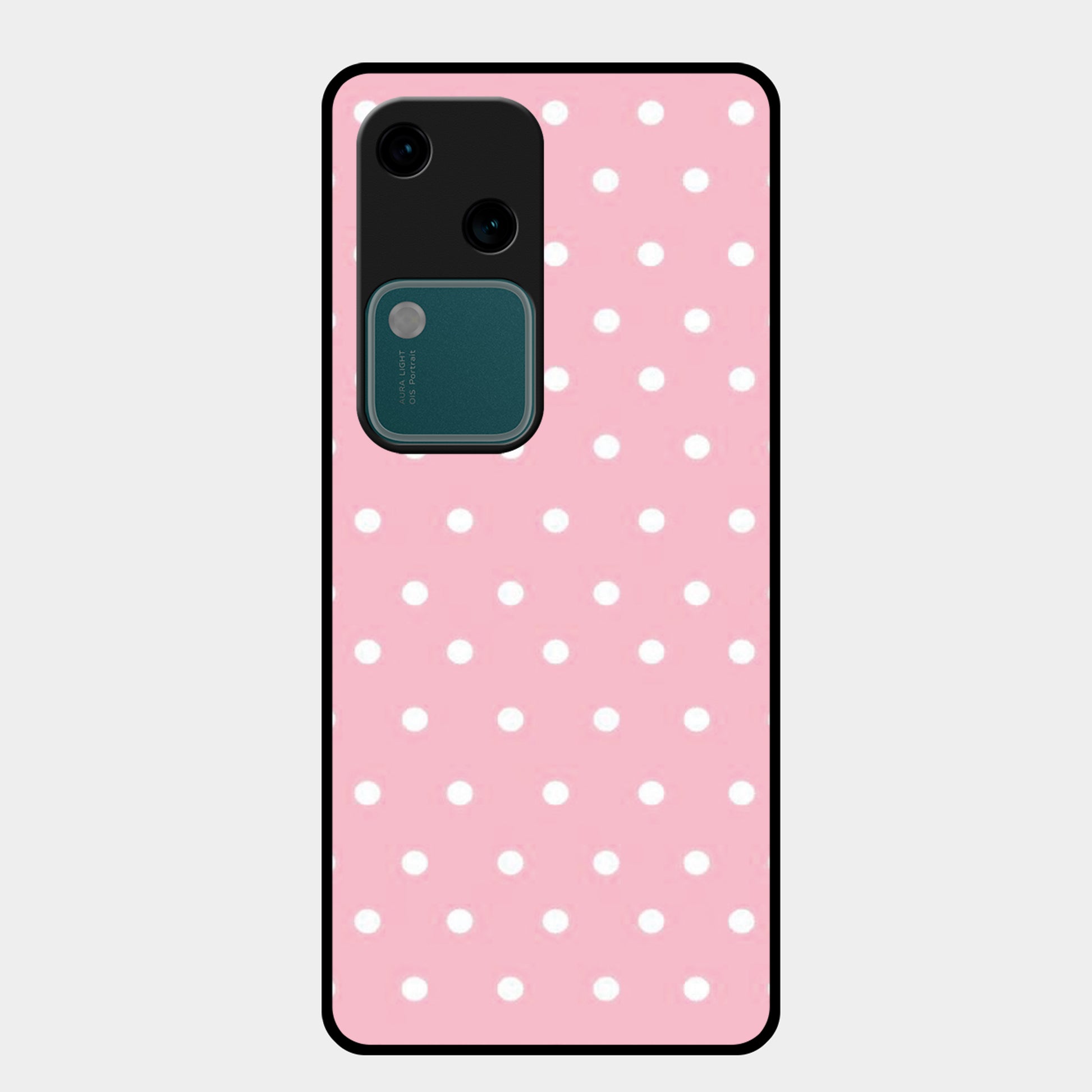 Pollaka Dot Glossy Metal Case Cover For Vivo ShopOnCliQ