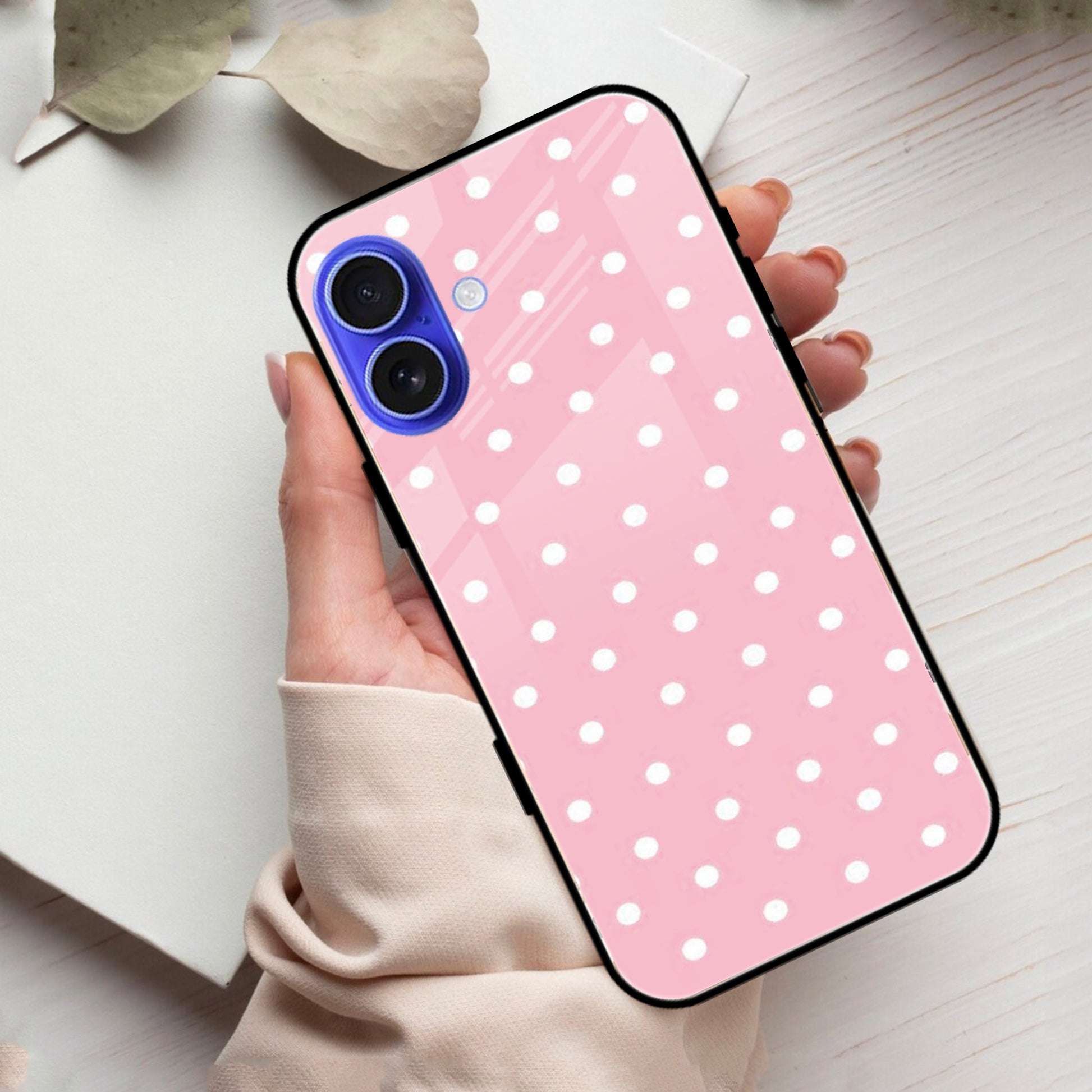 Pollaka Dot Glossy Metal Case Cover For iPhone ShopOnCliQ