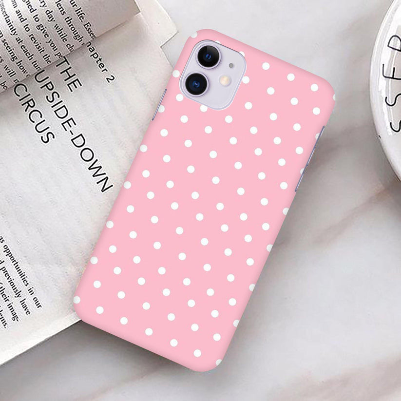Pollaka Dot Design Slim Phone Case CoverColor Pink For Redmi/Xiaomi