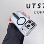 Pure Shield Magnetic Kickstand Phone Case