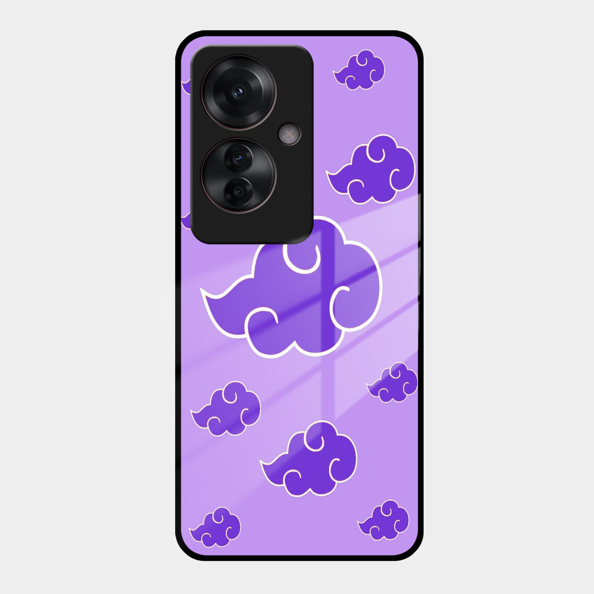 Purple Cloud Mobile Glass Phone Case Cover For Oppo ShopOnCliQ