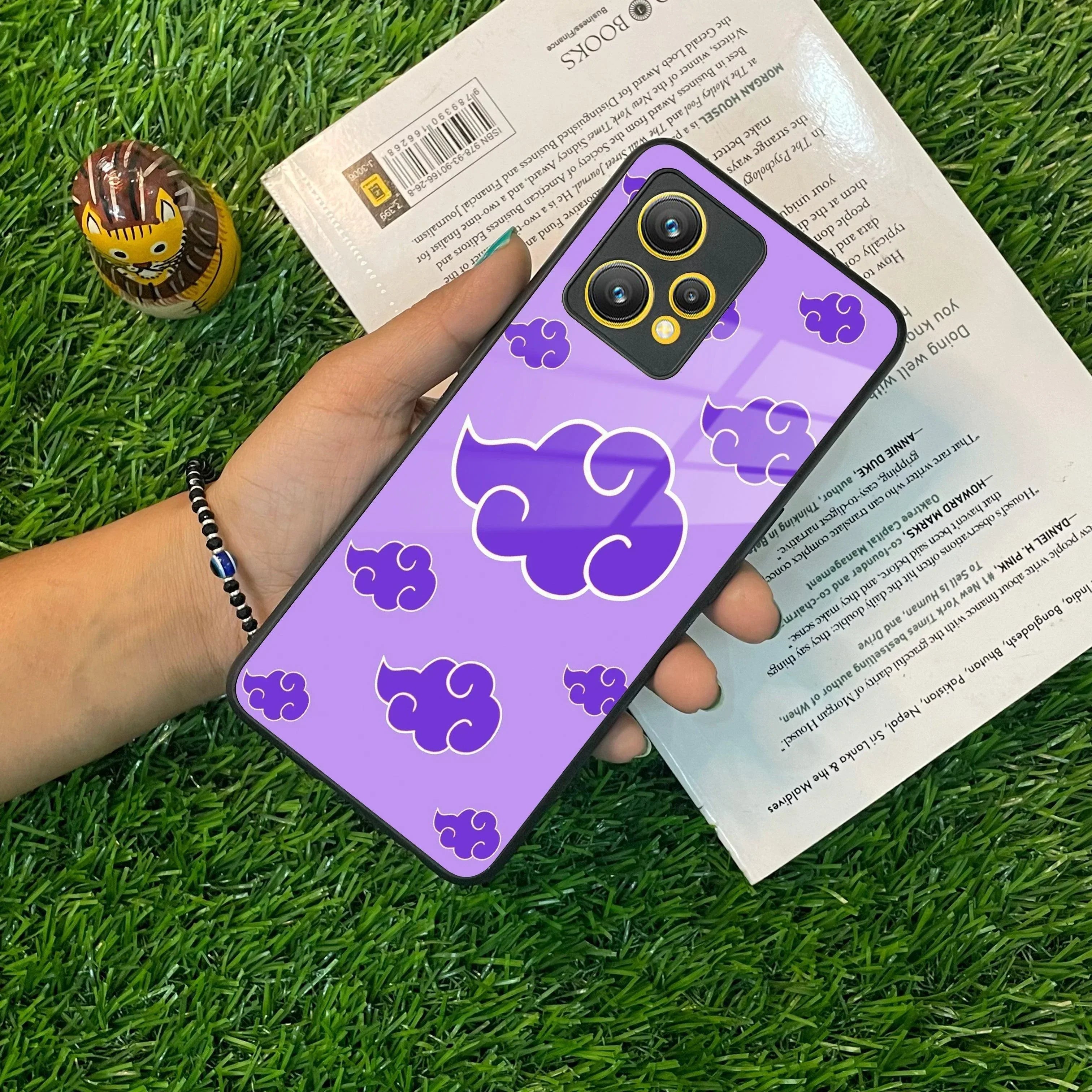 Purple Cloud Mobile Glass Phone Case Cover For Realme/Narzo - ShopOnCliQ