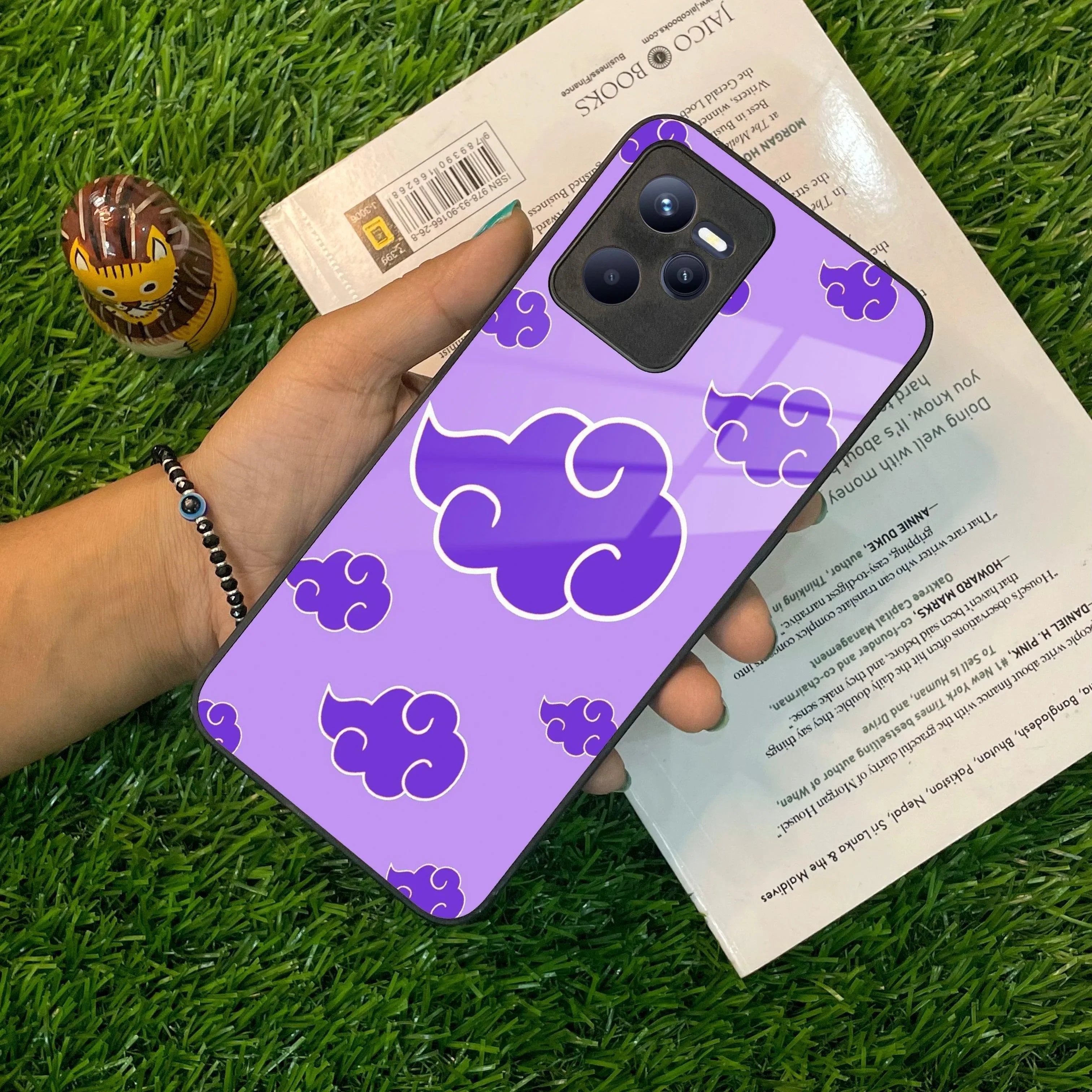 Purple Cloud Mobile Glass Phone Case Cover For Realme/Narzo - ShopOnCliQ