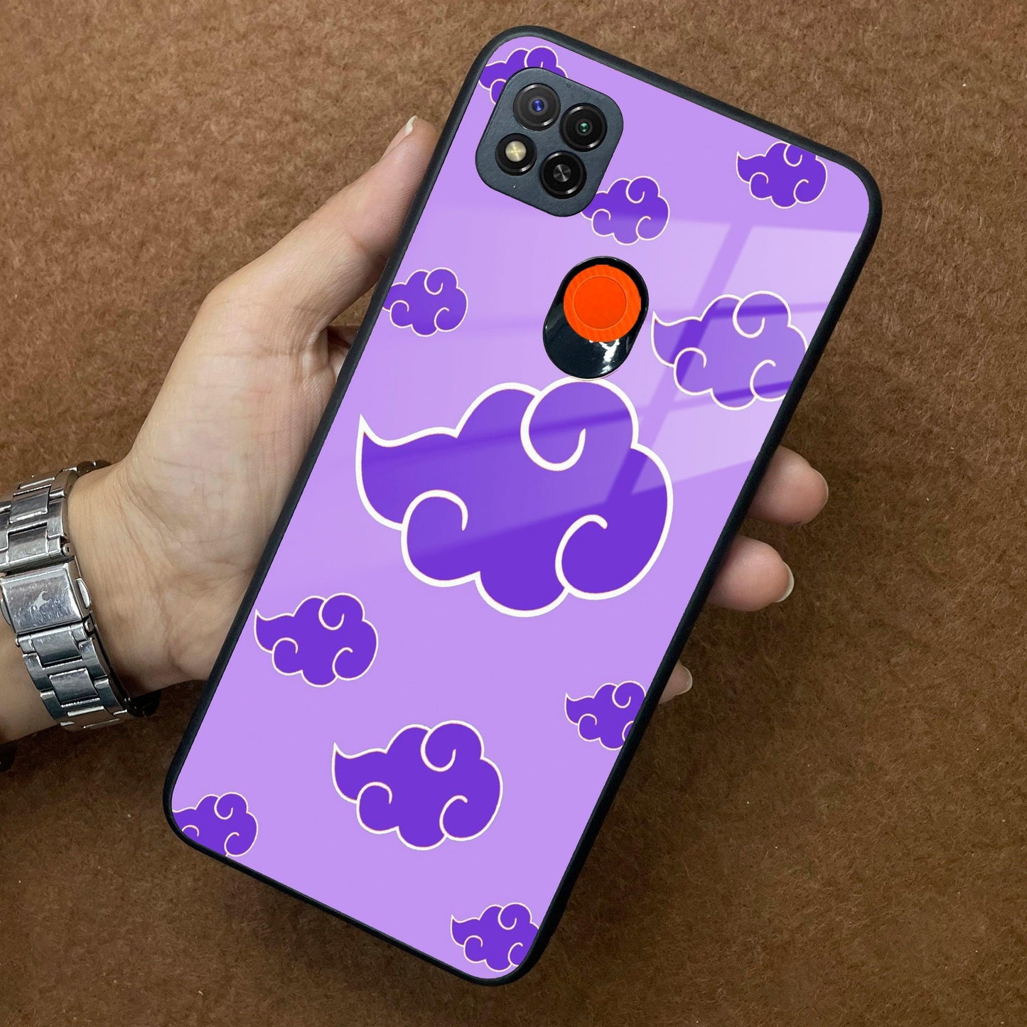 Purple Cloud Mobile Glass Phone Case Cover For Redmi/Xiaomi